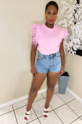 Strawberry Pink Top